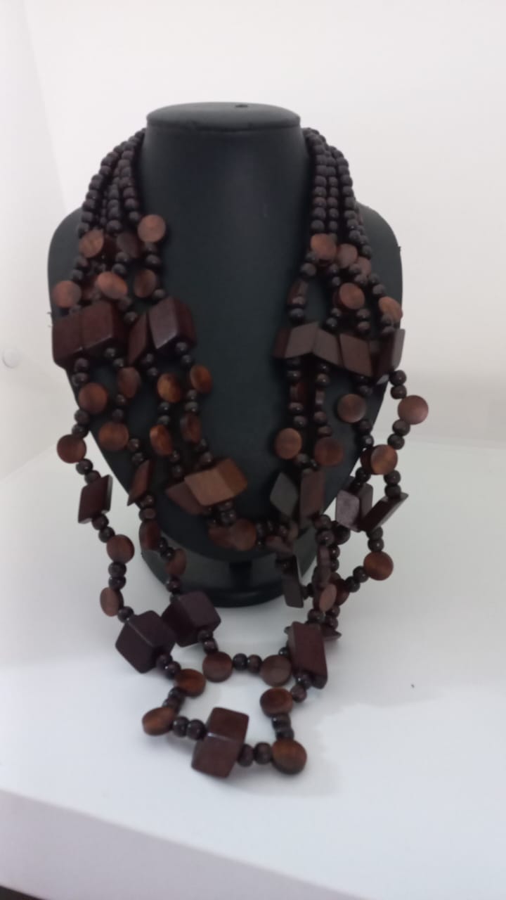 Collar Afro Boho Estilo Bohemio