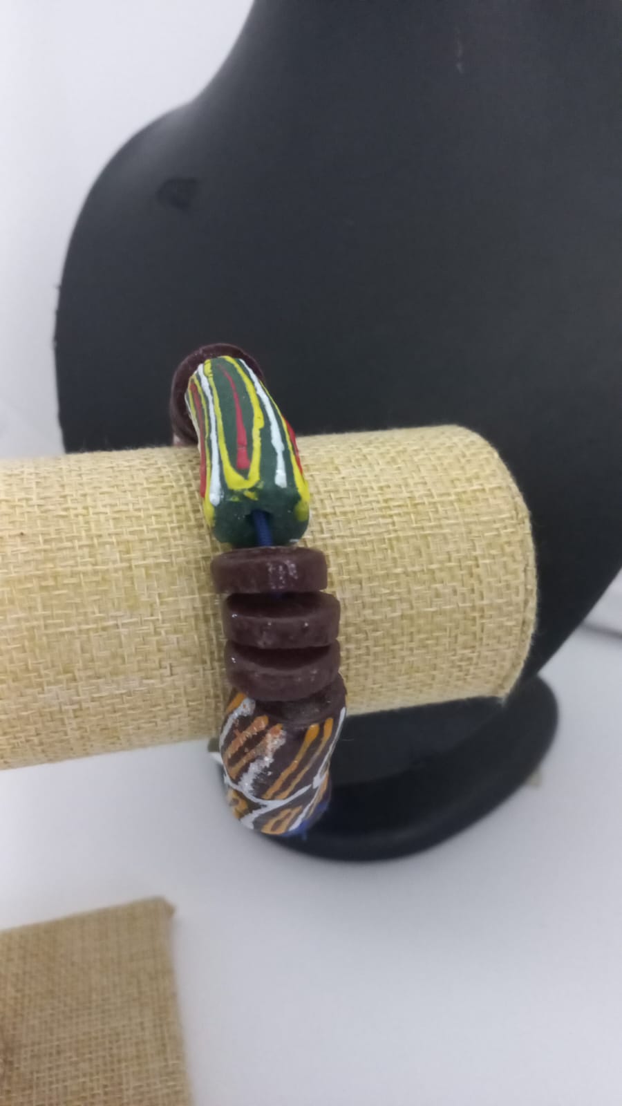 Pulsera de Cuentas de Krobo Glass XL