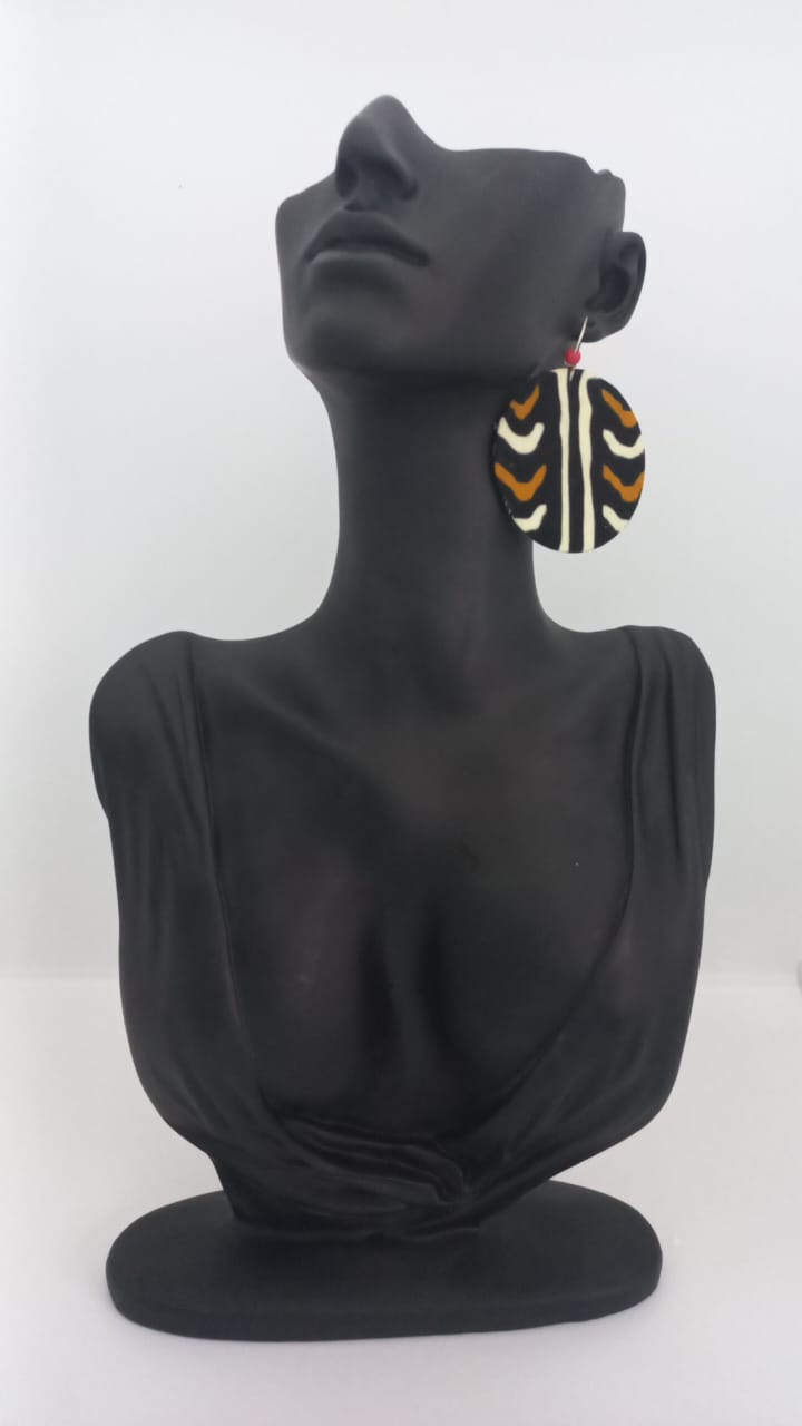 Aretes Tribal - Tela (Medium)