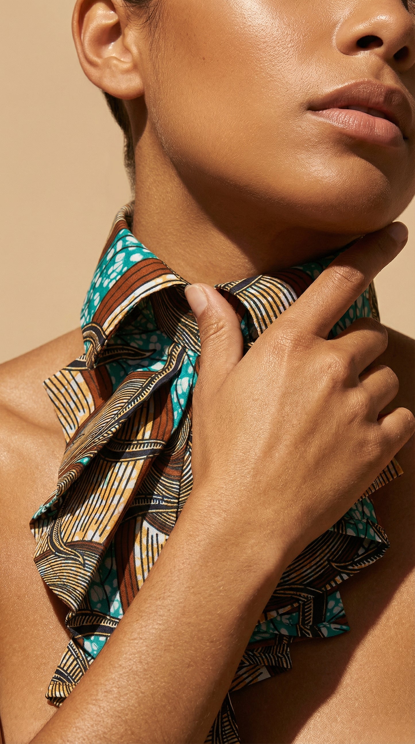 Benin Jabot Bow Tie