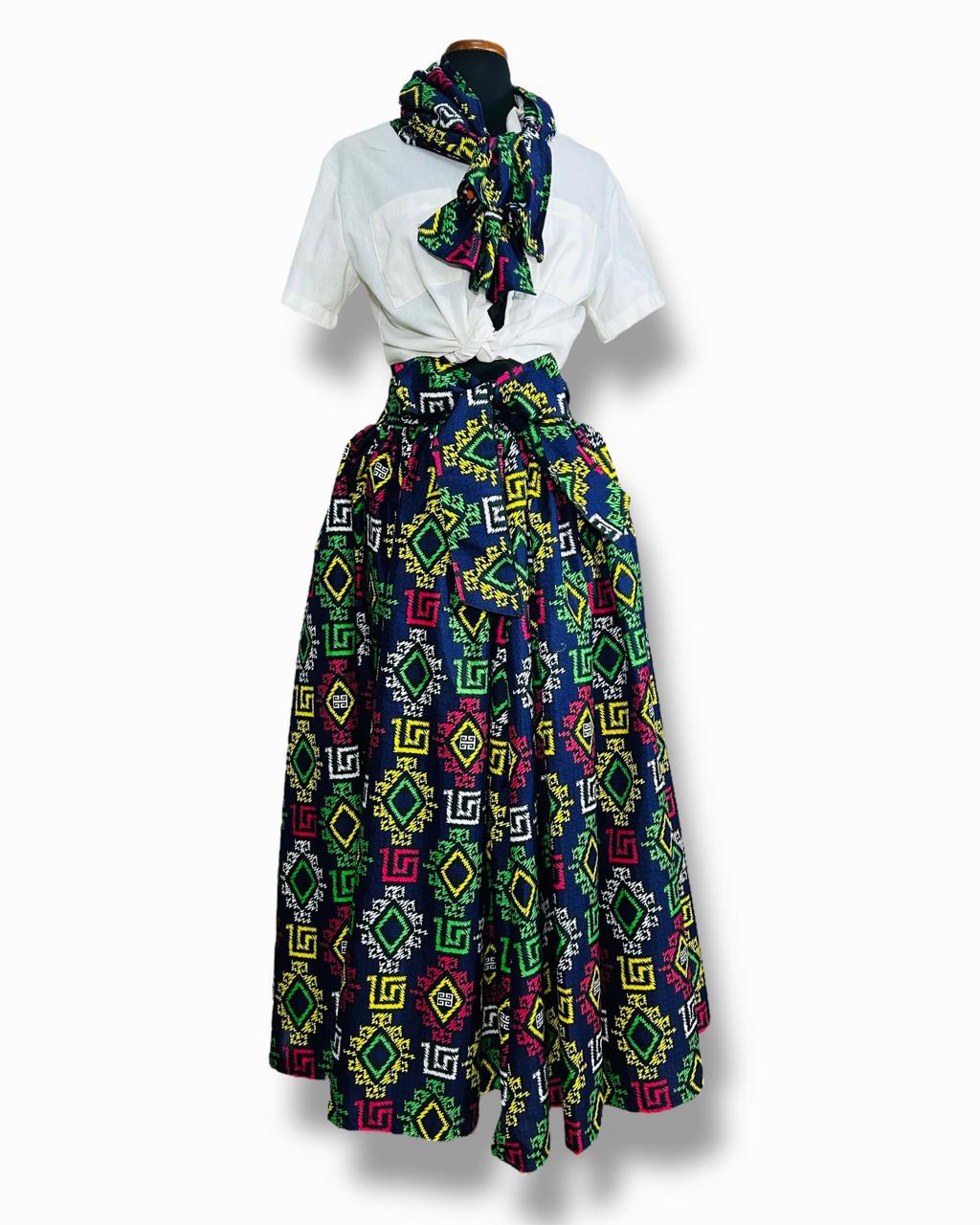 Nœud lavallière Kente Kumasi