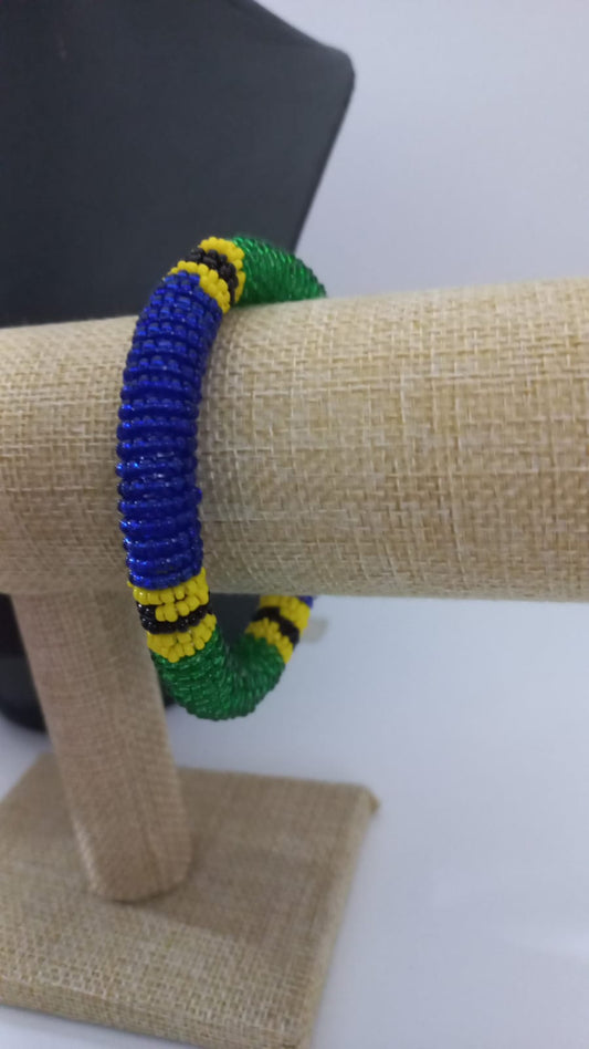 Pulsera Maasai - Azul