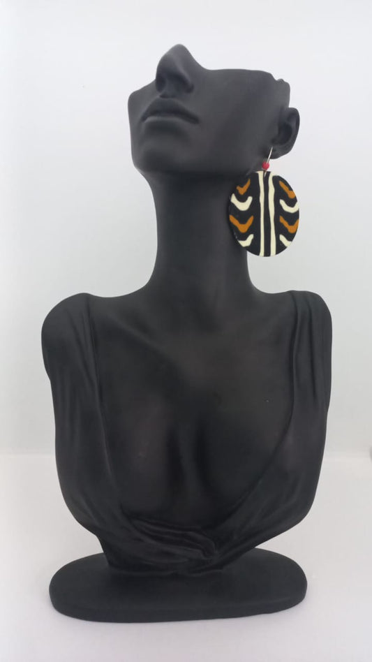 Aretes Tribal - Tela (Medium)