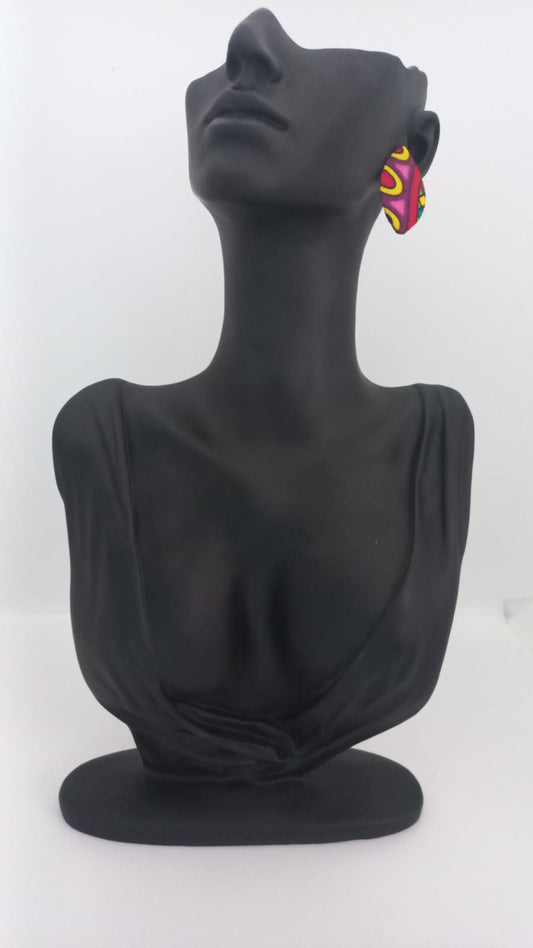 Aretes Kinga 2 Mix - Tela