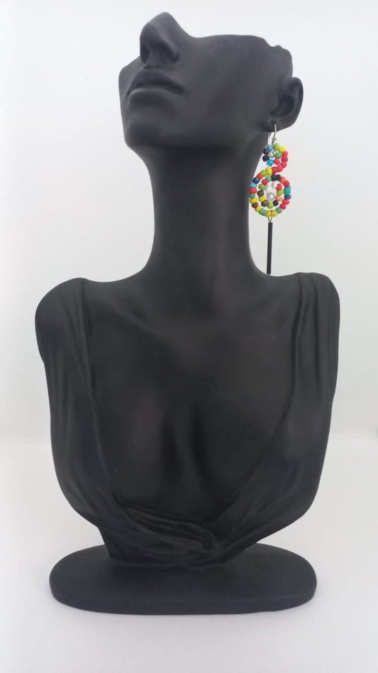 Aretes Maasai Swirl