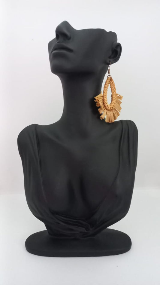 Aretes Rattan - Gota S