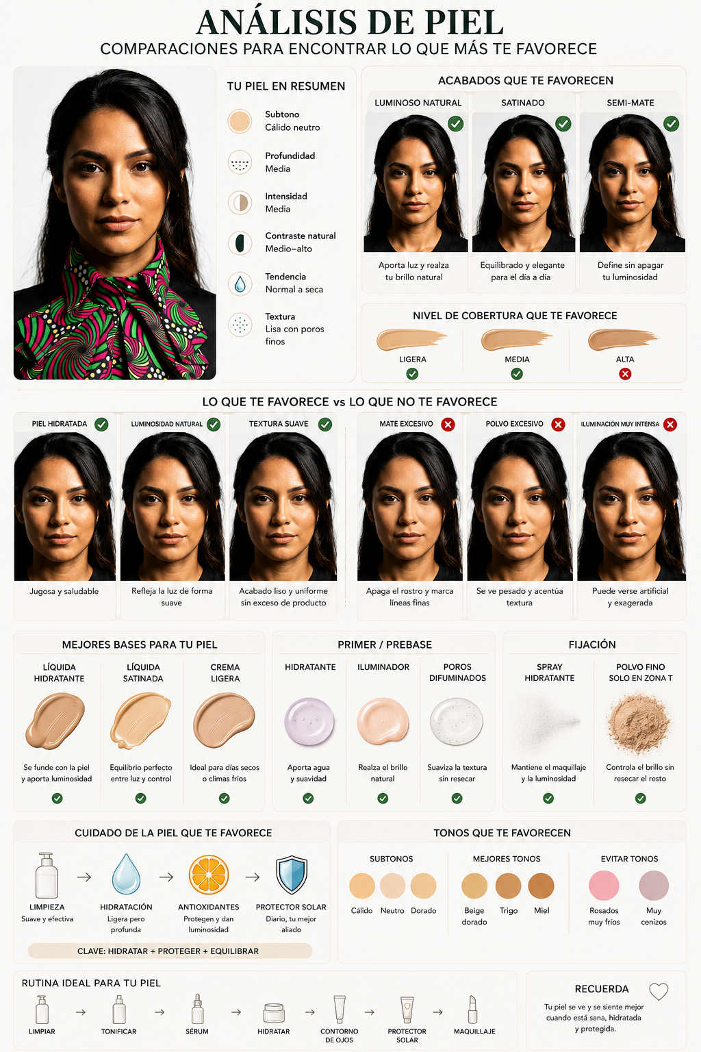 Reporte Glow Up Premium
